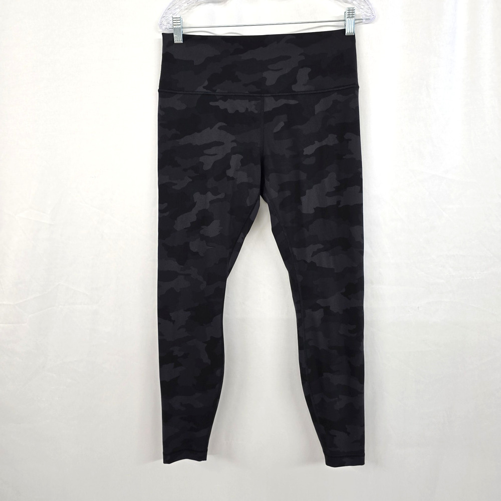 Lululemon Wunder Train High Rise Tight 28" Women's 14 Heritage 365 Camo Multi